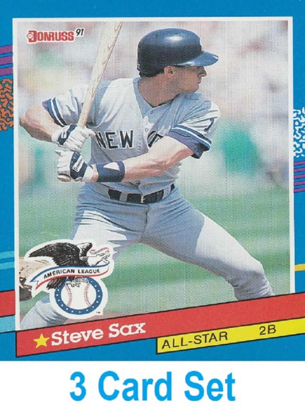 Steve Sax Baseball Card Collection